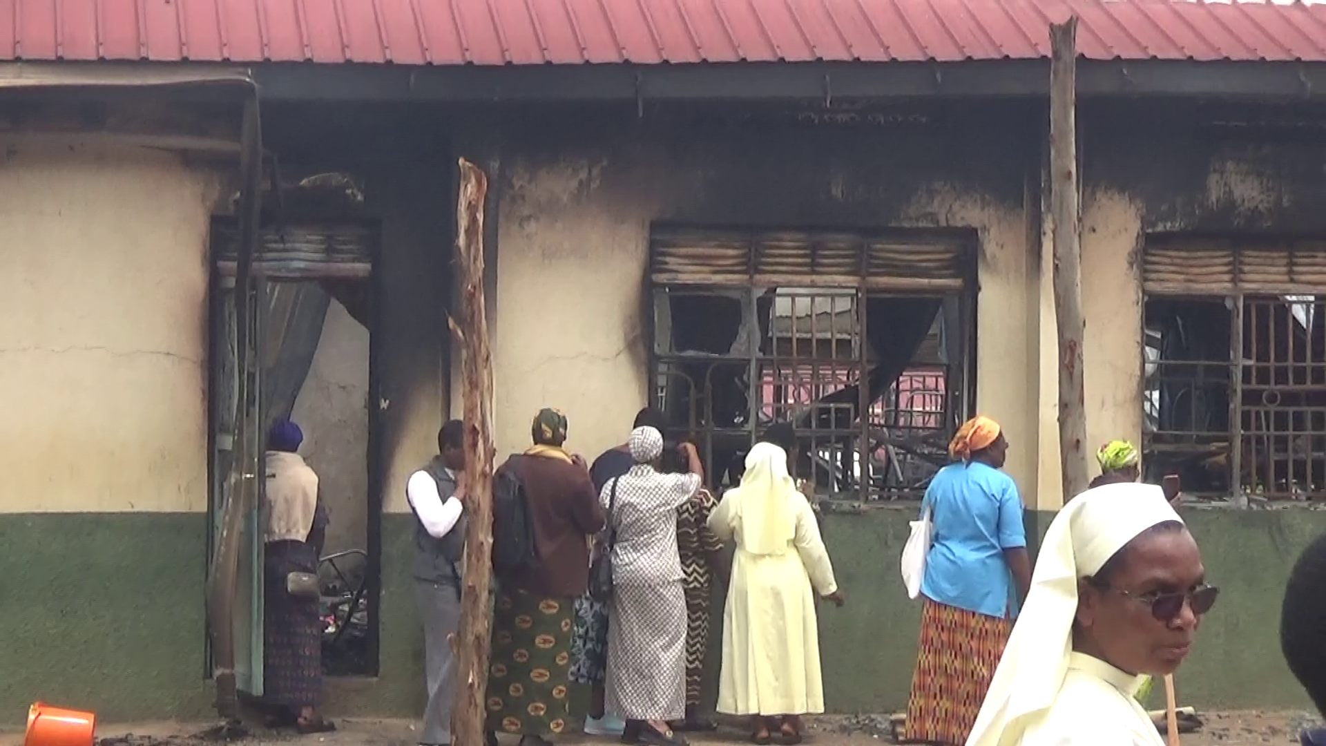 Authorities investigate cause of fire at St Theresa girls primary School Kisubi School