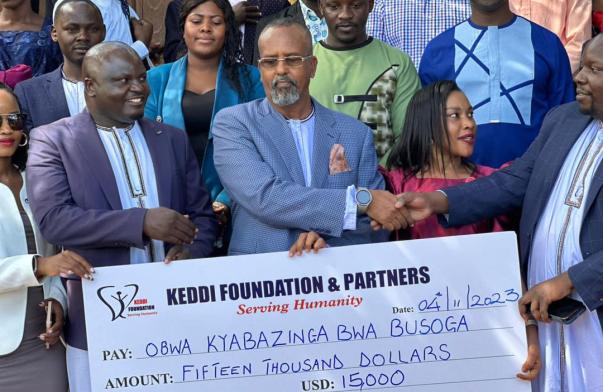 Keddi Foundation's generous donation of cattle for Kyabazinga's wedding