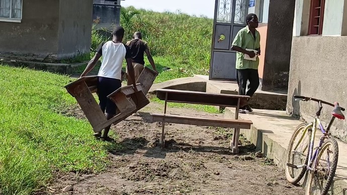 Kamuwunga Primary School resumes classes amid uncertainty of future flooding